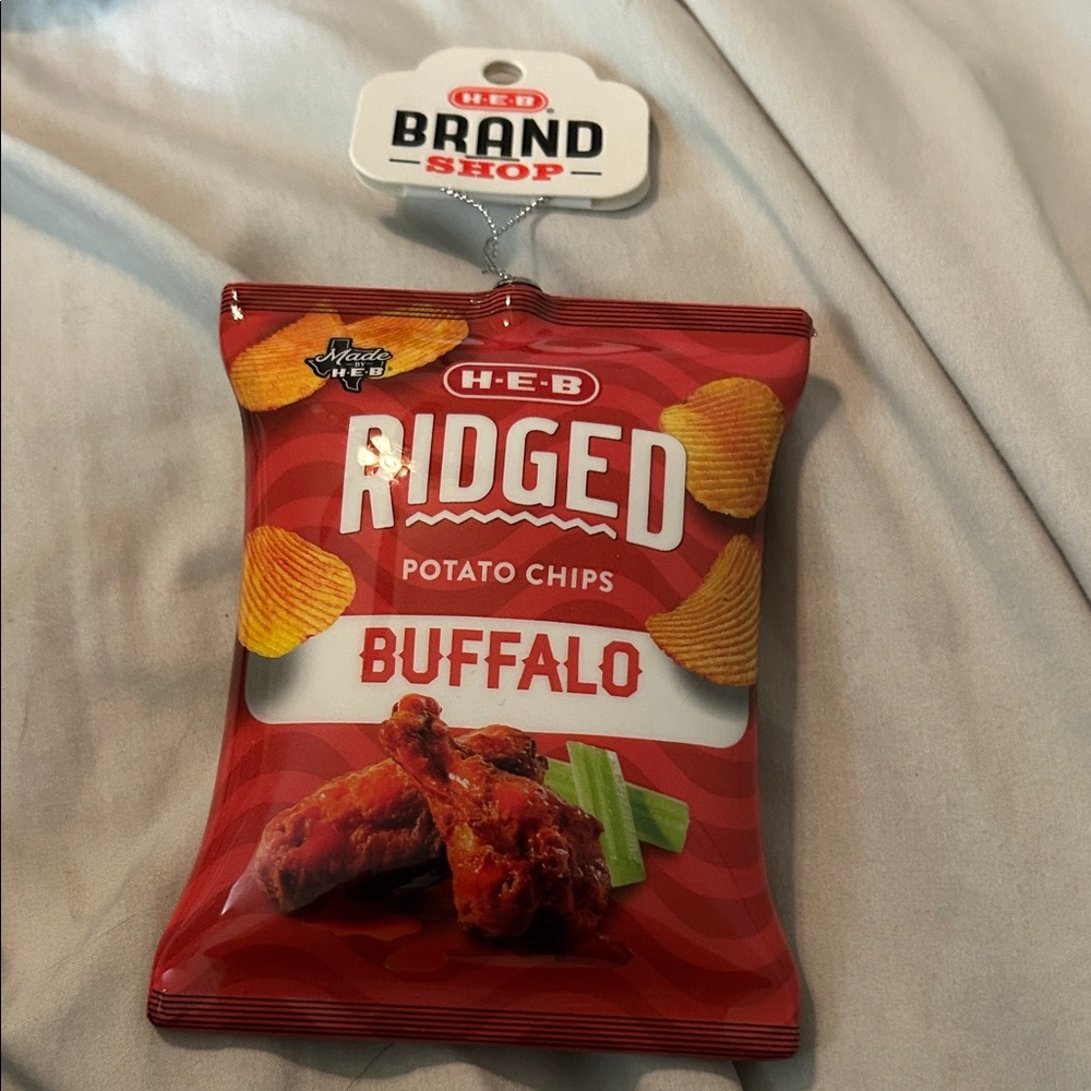 H-E-B Ridged Buffalo‎ Potato Chips ornament